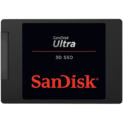 SANDISK Ultra 3D 500GB SSD, 2.5'' 7mm, SATA 6Gb/s, Read/Write: 560 / 530 MB/s, Random Read/Write IOPS 95K/84K