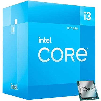 Процесор Intel Alder Lake Core i3-12100, 4 Cores, 8 Threads (3.3GHz Up to 4.3GHz, 12MB, LGA1700), 60W, BOX