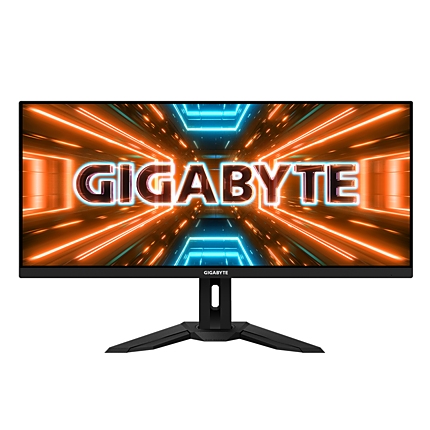 Геймърски Монитор Gigabyte G34WQ-EK, 34" IPS WQHD (3480 x 1440), 144Hz, 1ms, HDR400