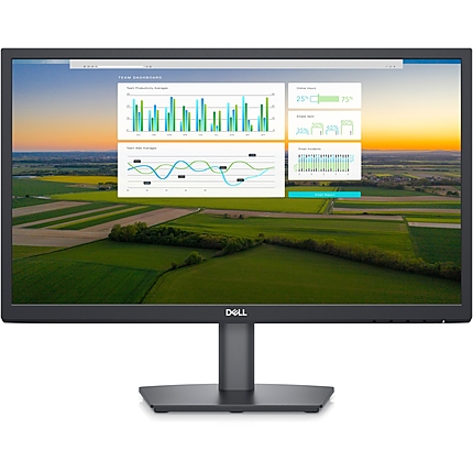 Dell E2222H, 21.45" Wide LED Anti-Glare, VA Panel, 5ms, 3000:1, 250 cd/m2, 1920x1080 Full HD, VGA, DisplayPort, ComfortView, Tilt, Black