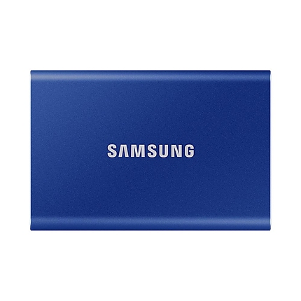 Външен SSD Samsung T7 Indigo Blue SSD 1000GB USB-C, Син