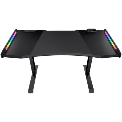 COUGAR Mars Pro 150 - Convenient Display Extension, Dual-sided RGB Lighting Effects, High-strength Welded Steel Frame, 1533x771(mm), USB 3.0 Type-A x2/USB 3.0 Type-C x1/Type-C Monitor Extension/Audio Jacks x2/RGB button