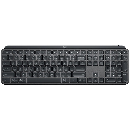 LOGITECH MX Mechanical Wireless Illuminated Performance Keyboard - GRAPHITE - US INT'L - 2.4GHZ/BT - EMEA - TACTILE