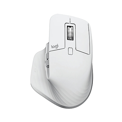 Logitech MX Master 3S Performance Wireless Mouse  - PALE GREY - EMEA