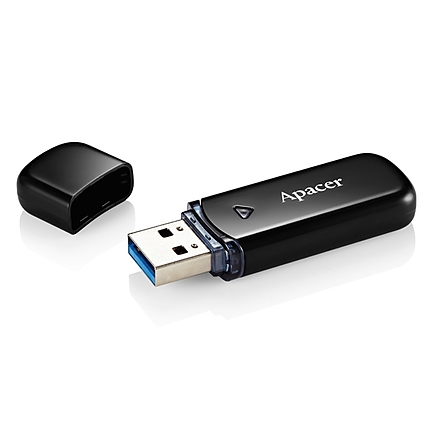 Apacer 128GB AH355 Black - USB 3.2 Flash Drive