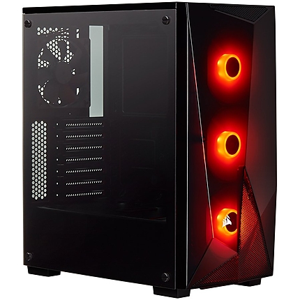 Corsair Carbide SPEC-DELTA RGB Tempered Glass Mid-Tower Gaming Case, Black