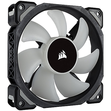 Corsair ML120 PRO RGB, 120mm Premium Magnetic Levitation RGB LED PWM Fan, Single Pack