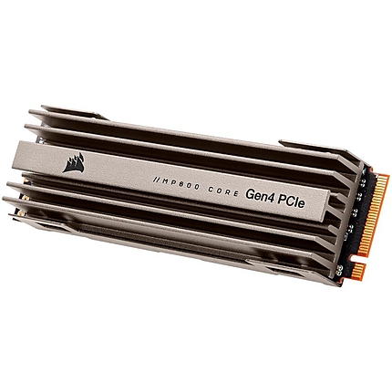 Corsair SSD 2TB MP600 CORE NVMe PCIe M.2 Gen4 3D QLC (ДЌ/z: 4950/3700MB/s; 380/580K IOPS)