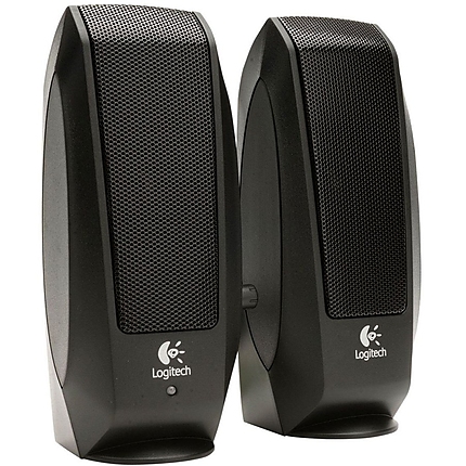 LOGITECH S120 Stereo Speakers - BLACK - 3.5 MM - B2B