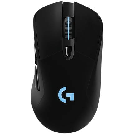 LOGITECH G703 Wireless Gaming Mouse - HERO - LIGHTSPEED - BLACK - EER2