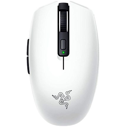 Razer Orochi V2 - White Ed., Dual-mode wireless (2.4GHz and Bluetooth), 18 000 DPI Optical Sensor, 2nd-gen Razer Mechanical Mouse Switches, Up to 950 hours of battery life, Weight < 60g, Symmetrical right-handed