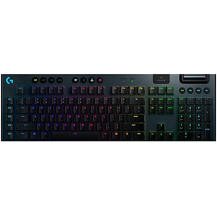 LOGITECH G915 TKL Tenkeyless LIGHTSPEED Wireless RGB Mechanical Gaming Keyboard - CARBON - US INT'L - 2.4GHZ/BT - INTNL - CLICKY SWITCH