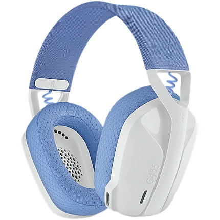 LOGITECH G435 LIGHTSPEED Wireless Gaming Headset - WHITE