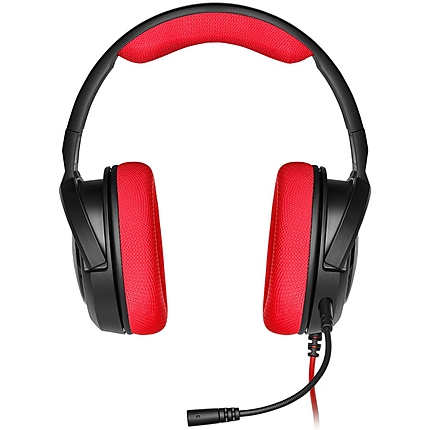 Corsair HS35 STEREO Gaming Headset, Red (EU Version)