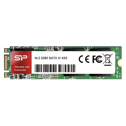 Solid State Drive (SSD) SILICON POWER A55, M.2 2280, 256 GB, SATA