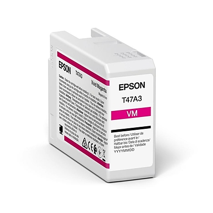 Epson Singlepack Vivid Magenta T47A3 UltraChrome Pro 10 ink 50ml