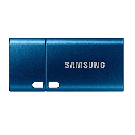 Samsung 256 GB Flash Drive, Read 400 MB/s, USB-C 3.2 Gen 1, Water-proof, Magnet-proof, X-ray-proof, Blue