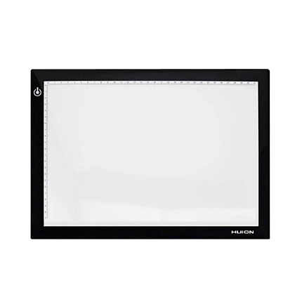 LED светеща подложка за рисуване HUION LED light pad L4SUSB, Черен