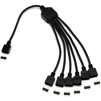 EK-D-RGB 6-Way Splitter Cable