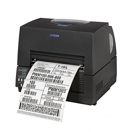 Citizen CL-S6621 Printer; Grey, UK+EN Plug