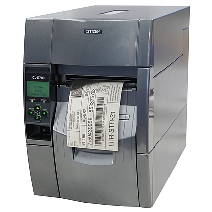 Citizen CL-S703IIR Printer; 300 dpi, internal Rewinder/Peeler