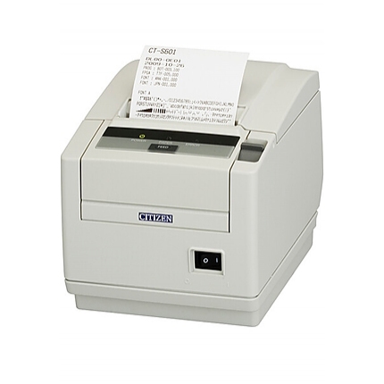 Citizen CT-S601II Printer; No interface, Ivory White