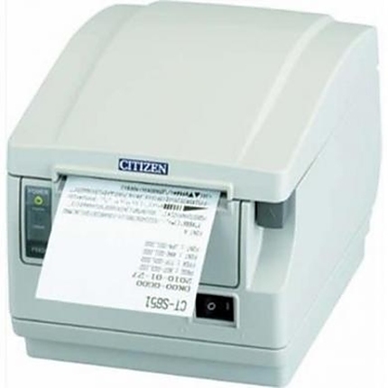 Citizen CT-S651II Printer; No interface, Ivory White