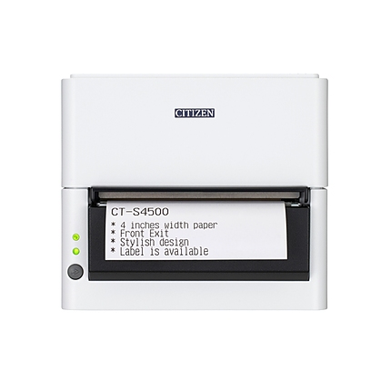 Citizen CT-S4500 Printer; USB, White Case