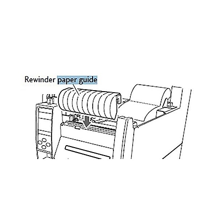 Citizen CL-S700 series Internal Rewinding Paper Guide