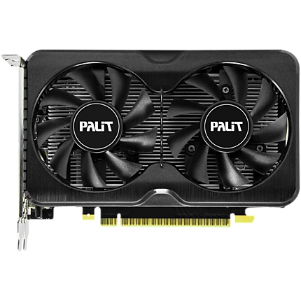 Palit GeForce GTX 1630 Dual 4GB DDR6, 64 bit, 1x HDMI, 2x DP, PCI-E 3.0 x16, recom. power 300W, Pwr consump. 75W, 1x 6-pin pwr connector, NE6163001BG6-1175D