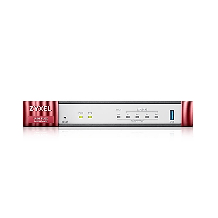 ZyXEL USGFLEX50 (Device only) Firewall Appliance 1 x WAN, 4 x LAN/DMZ