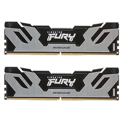 Памет Kingston Fury Renegade Silver 32GB(2x16GB) DDR5 PC5-51200 6400MHz CL32 KF564C32RSK2-32