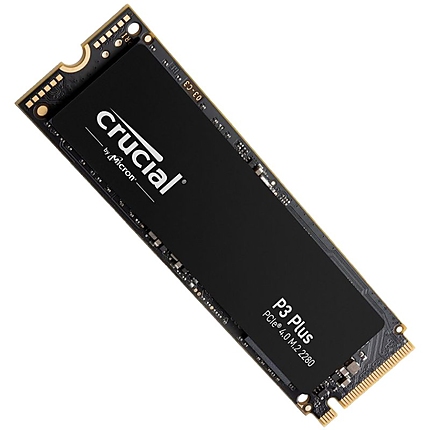 Crucial SSD P3 Plus 1000GB/1TB M.2 2280 PCIE Gen4.0 3D NAND, R/W: 5000/4200 MB/s, Storage Executive + Acronis SW included