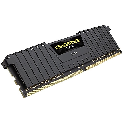 Corsair 16GB (2 x 8GB) DDR4 DRAM  4133MHz C19-25-25-45 Vengeance LPX Memory Kit - Black