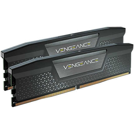 CORSAIR VENGEANCE DDR5 64GB (2x32GB) DDR5 5200 (PC5-41600) C40 1.25V - Black