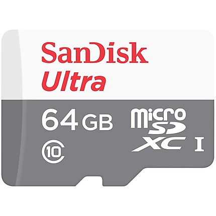 SanDisk Ultra Android microSDXC 64GB 80MB/s Class 10; EAN: 619659161927