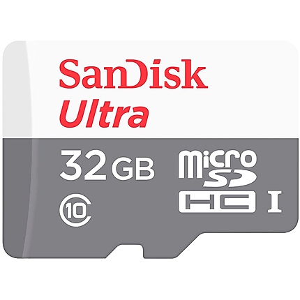 SanDisk Ultra Light microSDHC 32GB 100MB/s Class 10; EAN: 619659184384