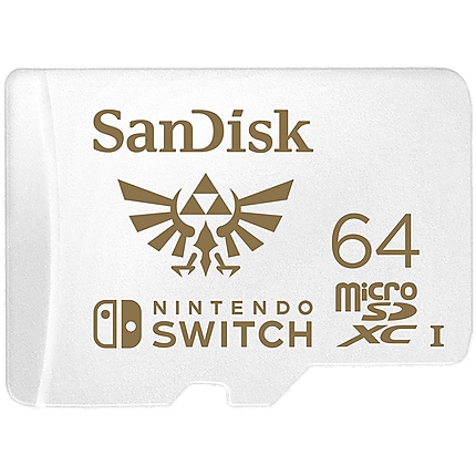 SANDISK 64GB microSDXC UHS-I Card for Nintendo Switch