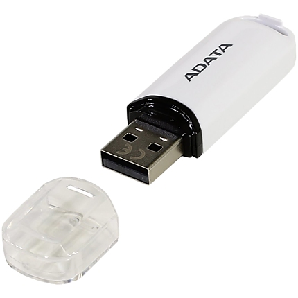 A-DATA 16GB USB 2.0 Flash Clasic white