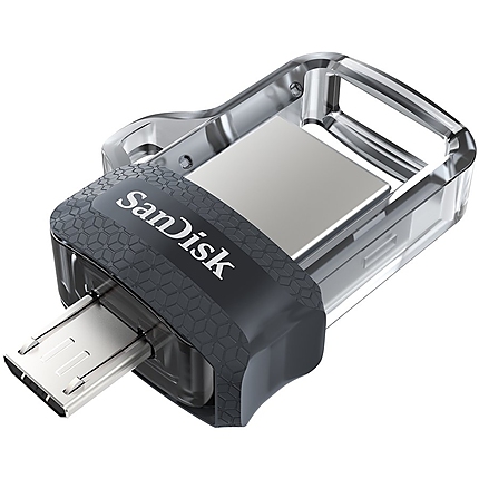 SanDisk Ultra Dual Drive m3.0 32GB Grey & Silver; EAN: 619659149598