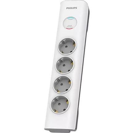 PHILIPS SPN7040 SURGE PROTECTOR 4 гнезда, 16A, 2m