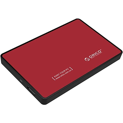 Orico външна кутия за диск Storage - Case - 2.5 inch USB3.0 RED - 2588US3-V1-RD