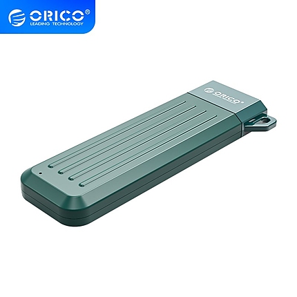 Orico външна кутия за диск Storage - Case - M.2 NVMe M-key 10 Gbps Dark Green - MM2C3-G2-GR