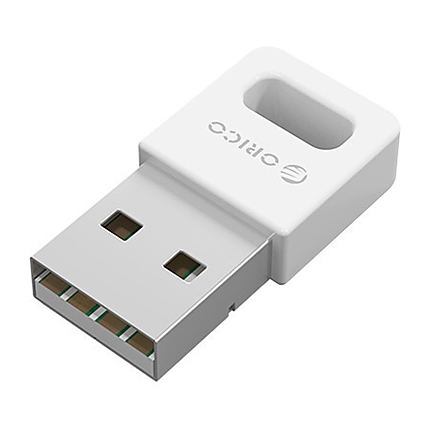 Orico блутут адаптер Bluetooth 4.0 USB adapter, white - BTA-409-WH