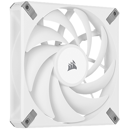 CORSAIR AF ELITE Series, AF140 ELITE WHITE, 140mm, AirGuide technology, Single Pack