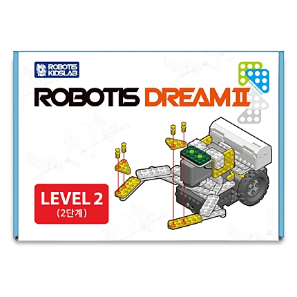 КОМПЛЕКТ ЗА РОБОТИКА ROBOTIS DREAMⅡ, LEVEL 2 KIT, 8Г