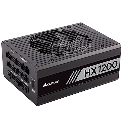 CORSAIR HX Series HX1200 — 1200 Watt 80 PLUS Platinum Certified Fully Modular PSU (EU)