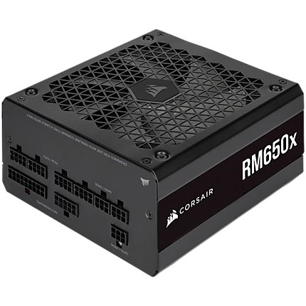 Corsair PSU 650W RM650x modular ATX 80+ Gold 135mm fan RMx series