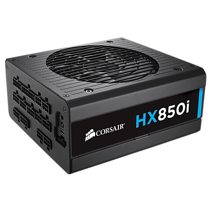 Corsair PSU 850W Professional Platinum Series HX850i, EU version