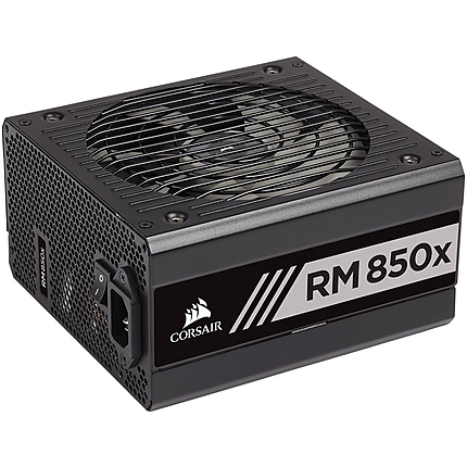 CORSAIR RMx Series. RM850x 80 PLUS Gold Fully Modular ATX Power Supply, EU Version